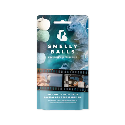 Smelly Balls COVE with Coastal Drift Fragrance Pack Reusable Air Freshener