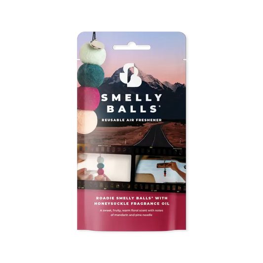 Smelly Balls ROADIE with Honeysuckle Fragrance Pack Reusable Air Freshener