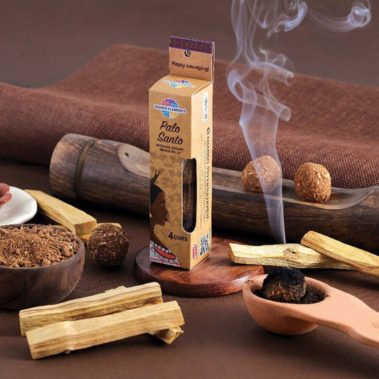 Sacred Elements Organic Smudge Ball Bombs PALO SANTO