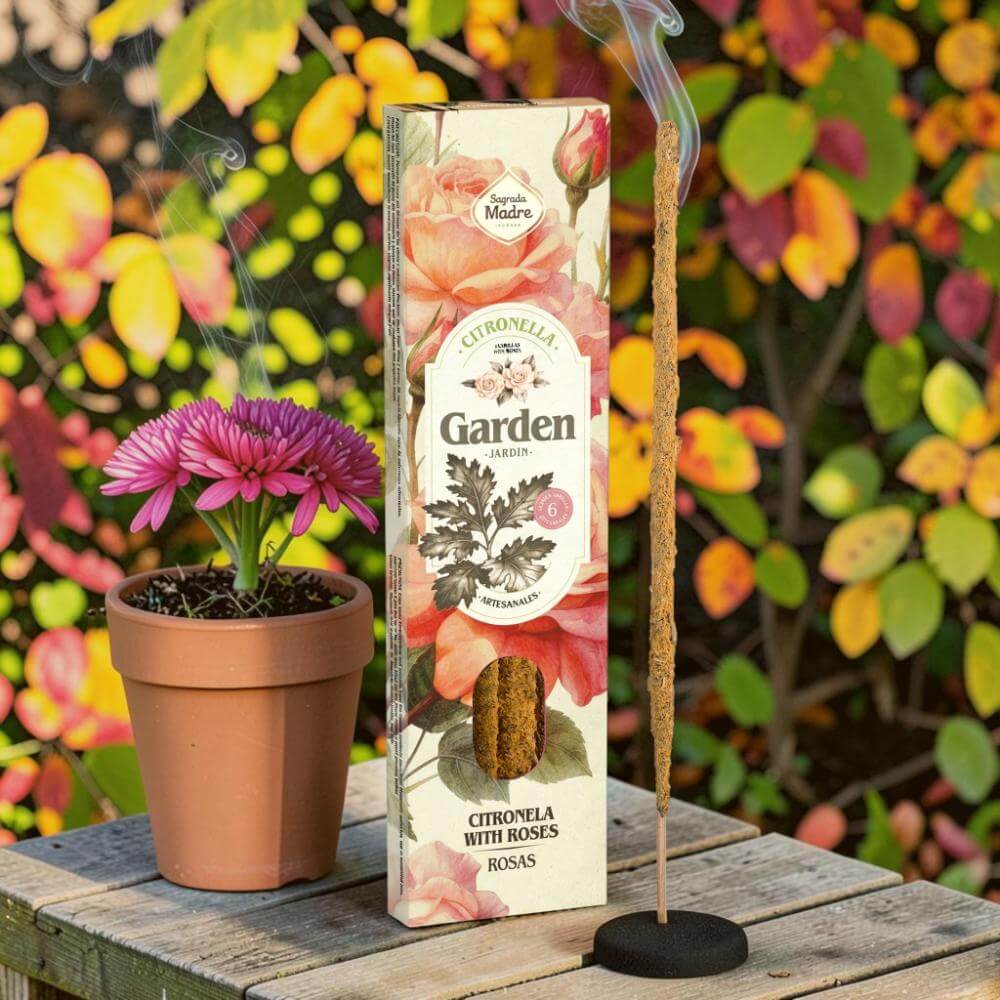Sagrada Madre CITRONELLA GARDEN Incense CITRONELLA WITH ROSES
