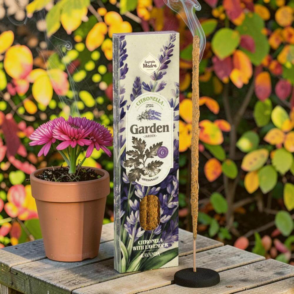 Sagrada Madre CITRONELLA GARDEN Incense CITRONELLA WITH LAVENDER