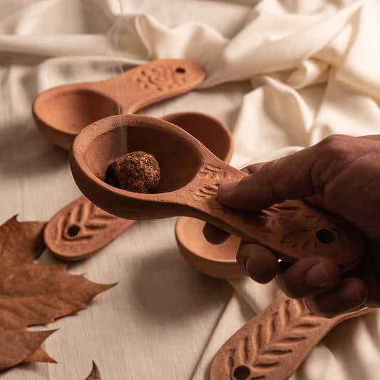 Natural Native Clay Incense Burner