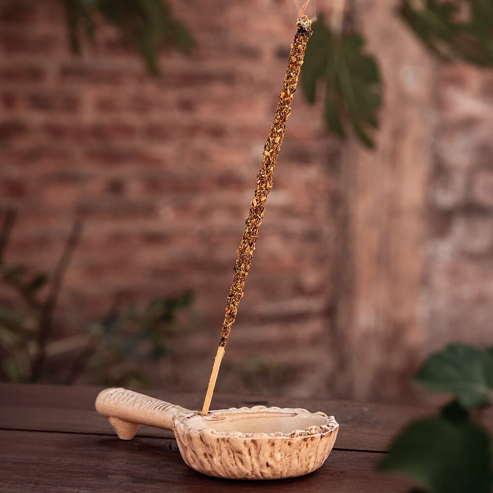 Natural White Incense Burner
