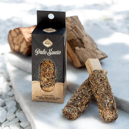 Sagrada Madre Palo Santo Stick with HERBS