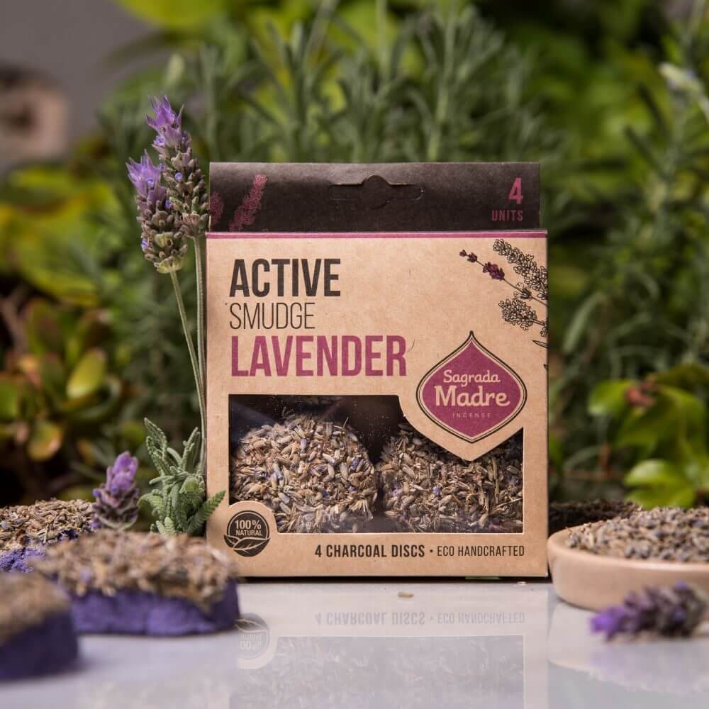 Sagrada Madre Charcoal Discs LAVENDER