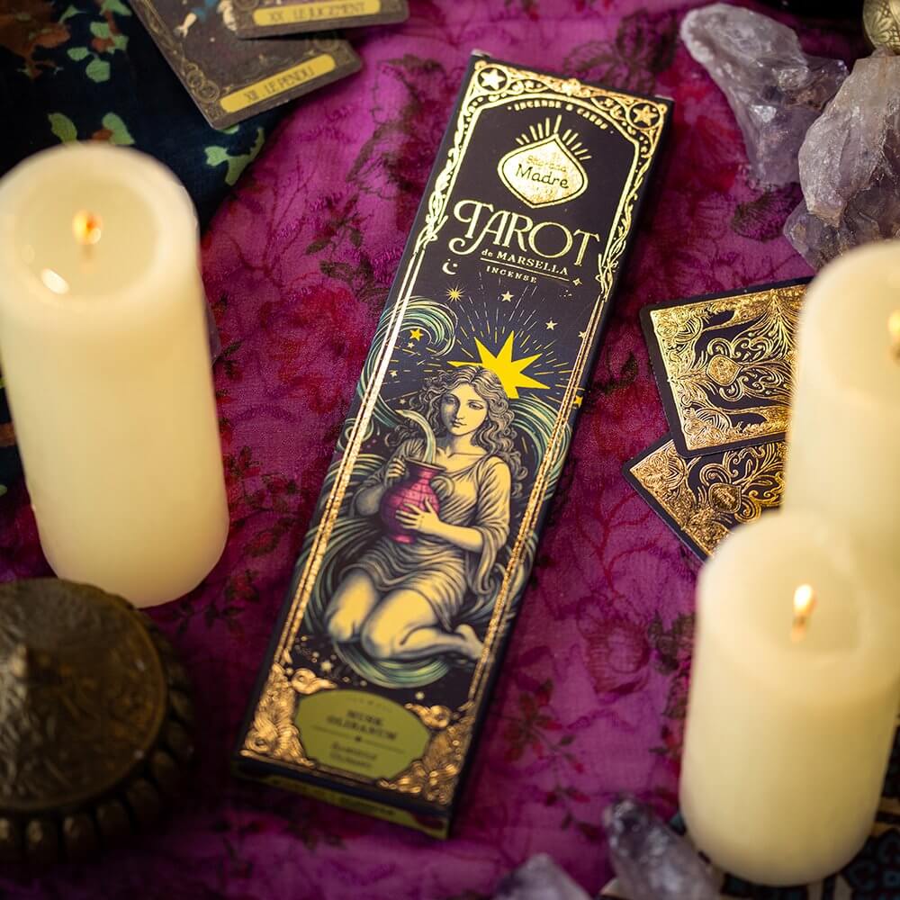 Sagrada Madre TAROT OF MARSELLE Incense MUSK FRANKINCENSE