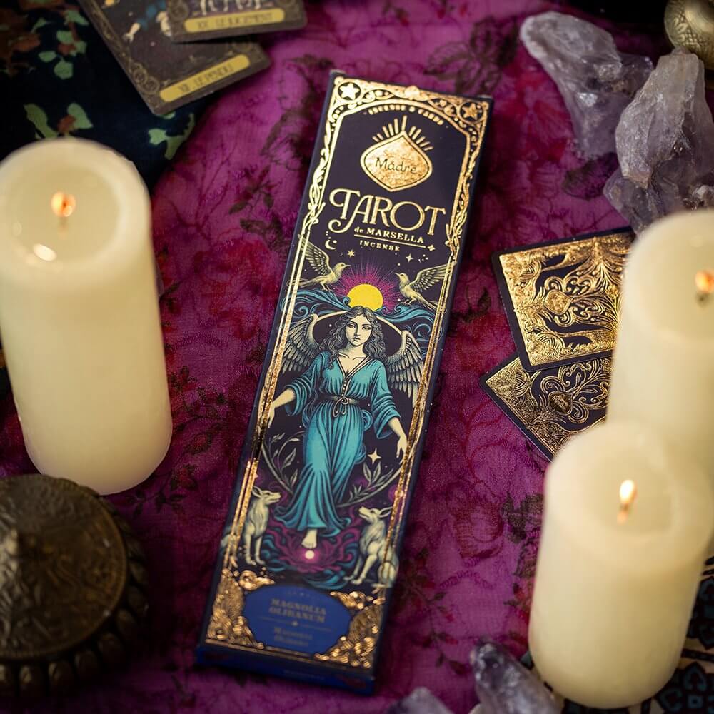 Sagrada Madre TAROT OF MARSELLE Incense MAGNOLIA FRANKINCENSE