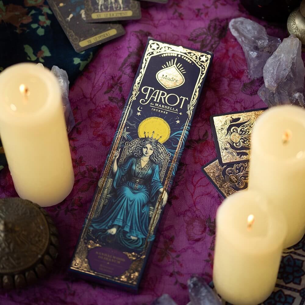 Sagrada Madre TAROT OF MARSELLE Incense SANDALWOOD & FRANKINCENSE