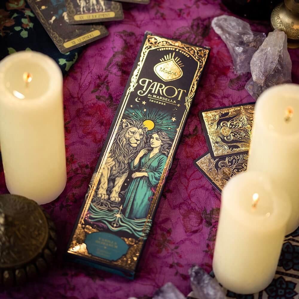 Sagrada Madre TAROT OF MARSELLE Incense VANILLA & FRANKINCENSE