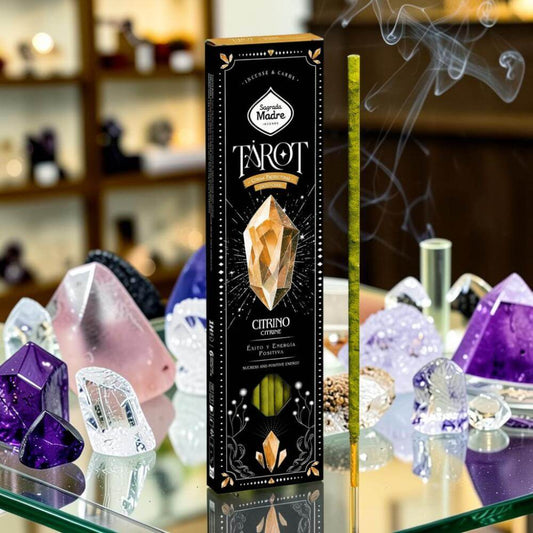 Sagrada Madre TAROT OF GEMS Incense CITRINE