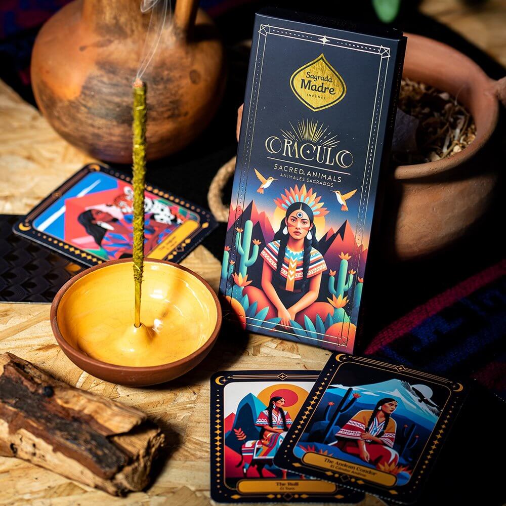 Sagrada Madre ORACLE SACRED ANIMALS Incense CITRUS HERBAL