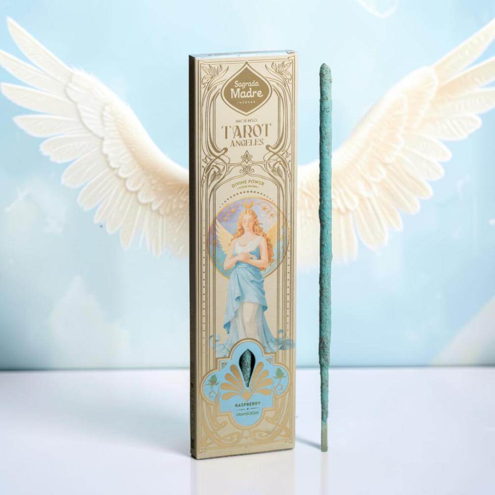 Sagrada Madre TAROT ANGELS Incense DIVINE POWER Rasberry