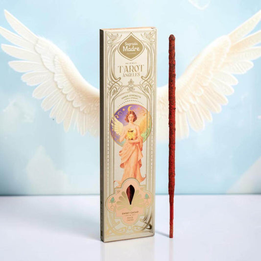 Sagrada Madre TAROT ANGELS Incense INNER STRENGTH Sweet Cacao