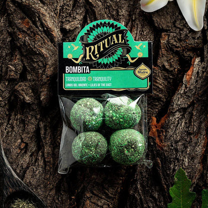 Sagrada Madre RITUAL Smudge Ball Bomb TRANQUILITY - Lilies of the East