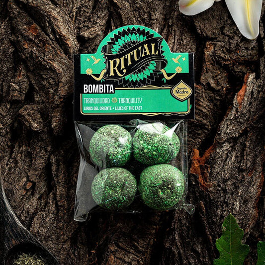 Sagrada Madre RITUAL Smudge Ball Bomb TRANQUILITY - Lilies of the East