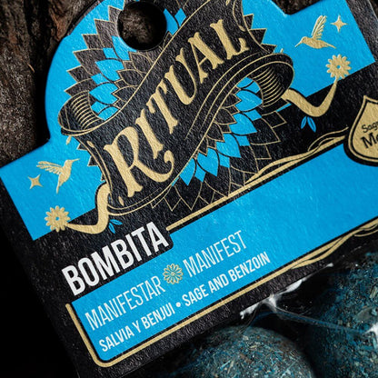 Sagrada Madre RITUAL Smudge Ball Bomb MANIFEST - Sage & Benzoin