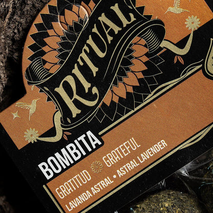 Sagrada Madre RITUAL Smudge Ball Bomb GRATEFUL - Astral Lavender