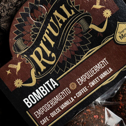 Sagrada Madre RITUAL Smudge Ball Bomb EMPOWERMENT - Coffee & Vanilla