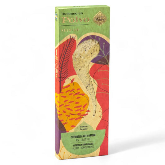 Sagrada Madre Incense Powder CITRONELLA ORANGE