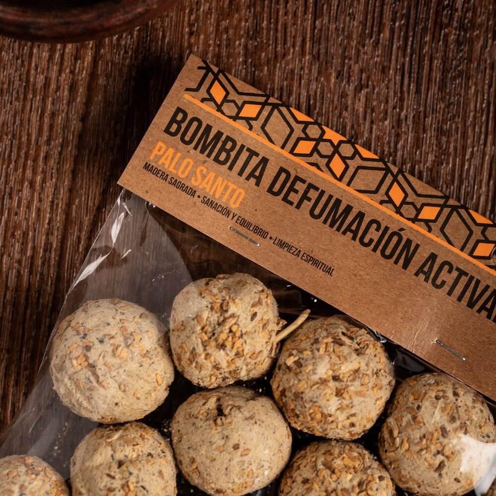Sagrada Madre Smudge Ball Bomb PALO SANTO