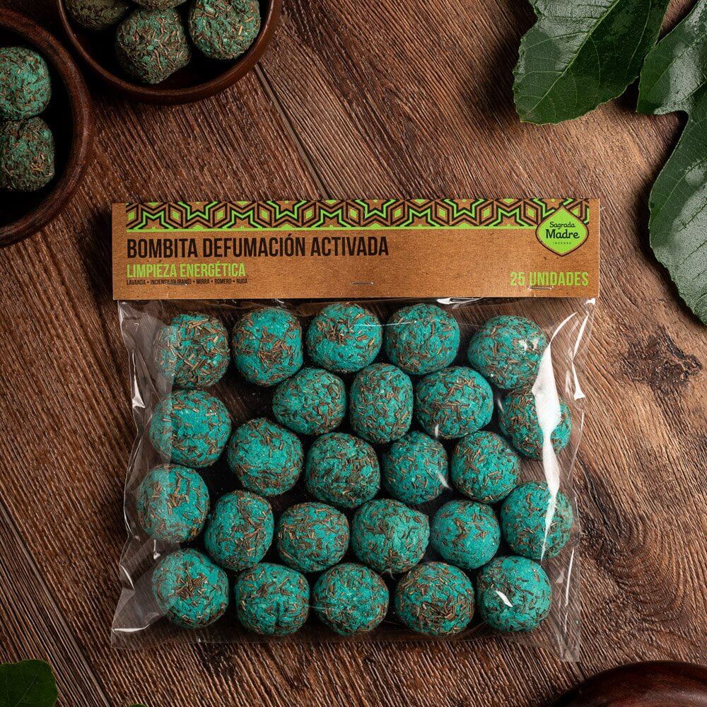Sagrada Madre Smudge Ball Bomb ENERGY CLEANSING (limpieza energetica)