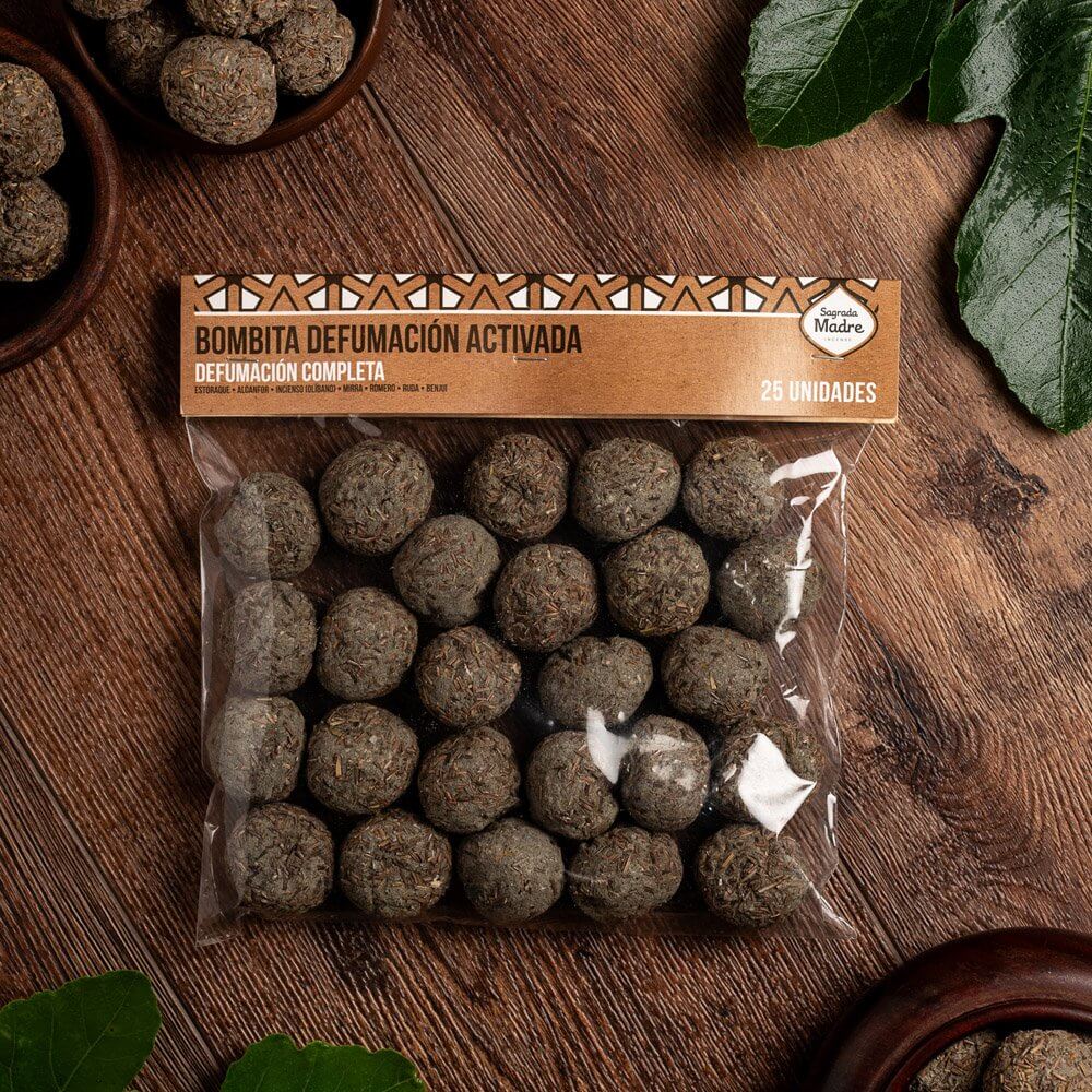 Sagrada Madre Smudge Ball Bomb COMPLETE DEFUMING (defumacion completa) 25pc