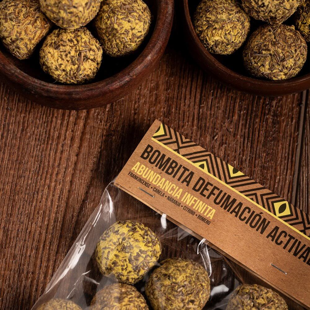 Sagrada Madre Smudge Ball Bomb INFINITE ABUNDANCE (abundancia infinita) 25pc