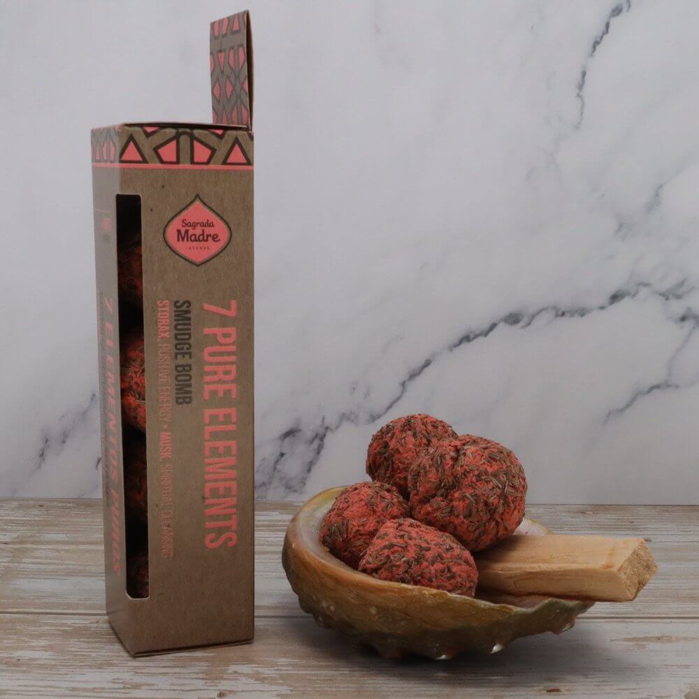 Sagrada Madre Smudge Ball Bomb 7 PURE ELEMENTS