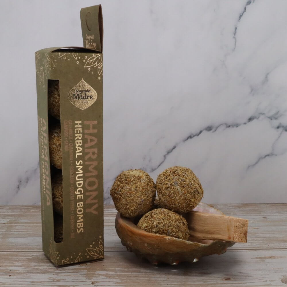 Sagrada Madre Smudge Ball Bomb HARMONY 4pc