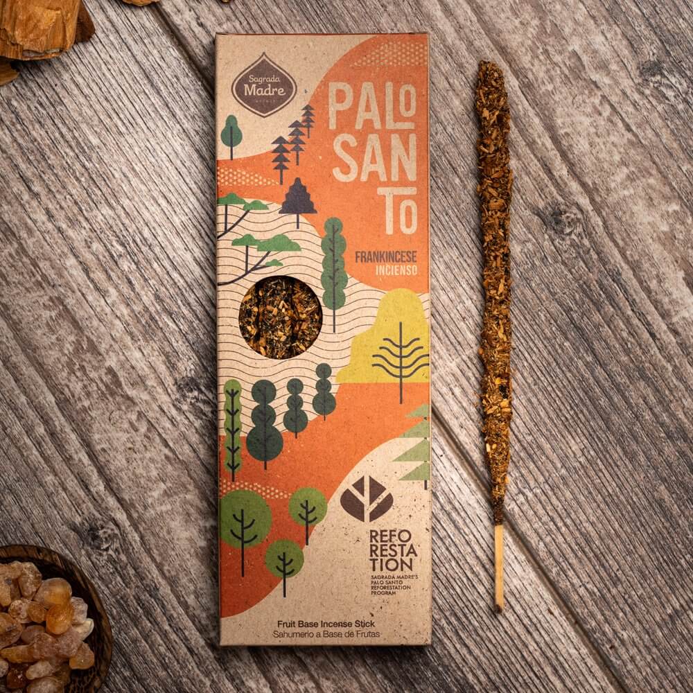 Sagrada Madre Palo Santo Mini Incense PALO SANTO & FRANKINCENSE