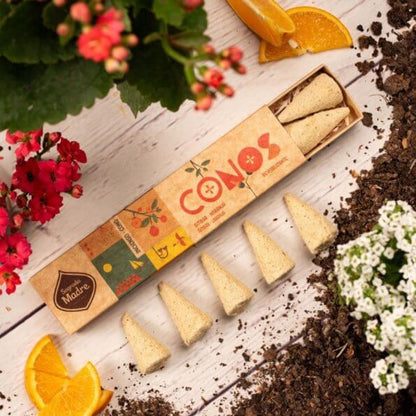 Sagrada Madre Cones Amber and Orange