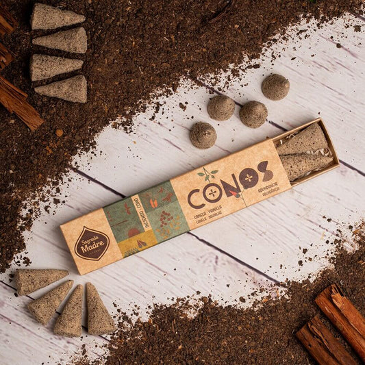 Sagrada Madre Cones CINNAMON & VANILLA For Abundance