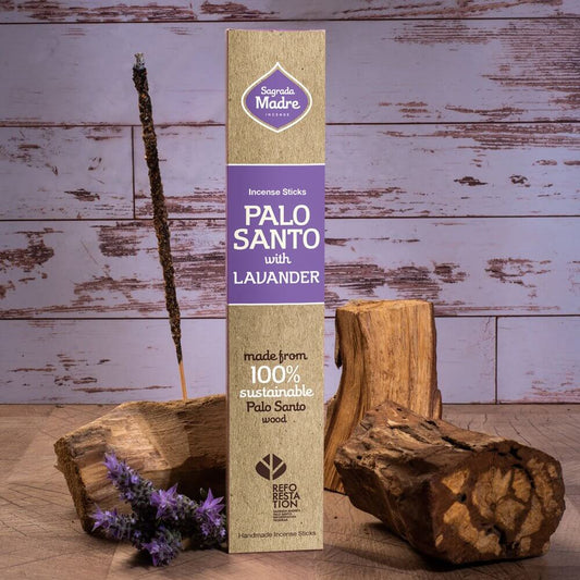 Sagrada Madre PALO SANTO Incense PALO SANTO & LAVENDER