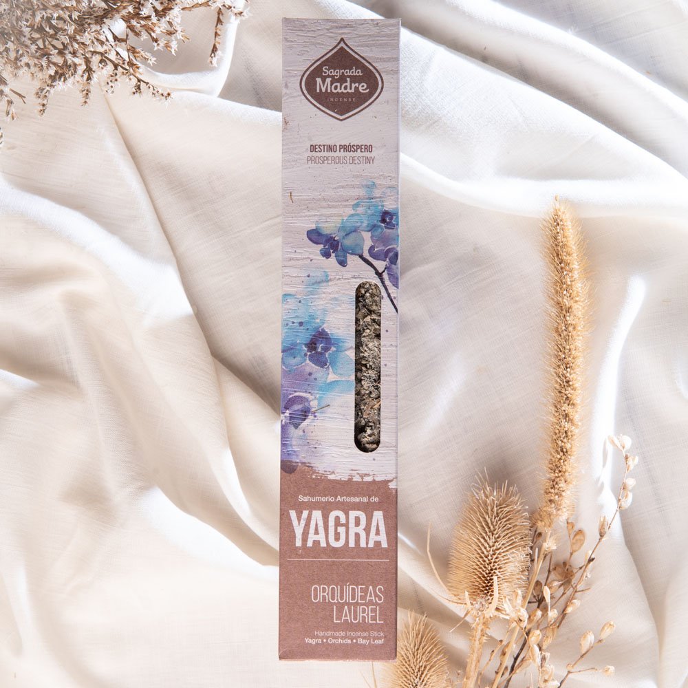 Sagrada Madre Yagra Incense YAGRA, ORCHID & BAY LEAF