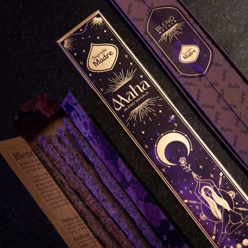 Sagrada Madre Masala Blend Natural Incense MAHA