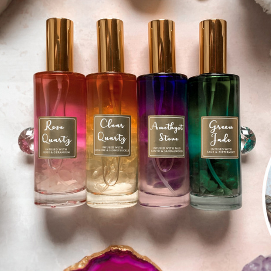 Song Of India Healing Crystals Room Freshener Spray ROSE QUARTZ 100ml