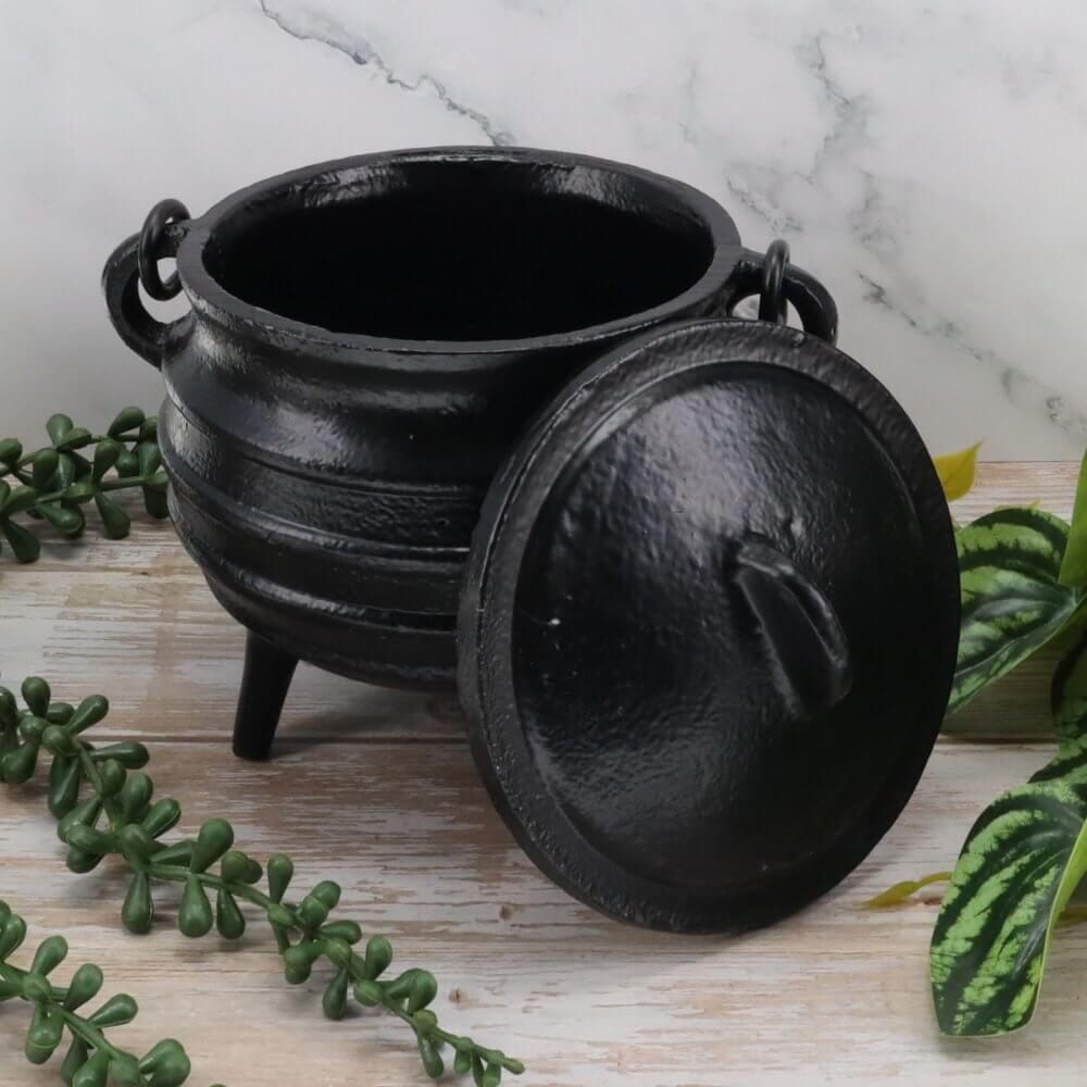 CAULDRON LARGE Aluminium Striped Plain 16cm x 12cm x 15cm