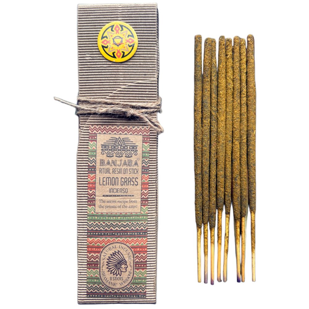 Shamanic Wisdom Natural Incense LEMONGRASS