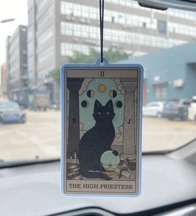 Tarot Car Air freshener THE HIGH PRIESTESS CAR
