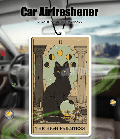 Tarot Car Air freshener THE HIGH PRIESTESS CAR