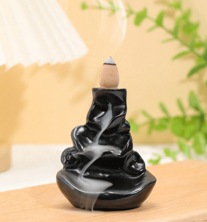 Backflow incense cone waterfall Fountain Ceramic small A