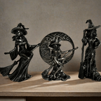 Magical Witch Statue Figurine 18cm