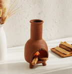 Ceramic Palo Santo Smudge Holder chimney