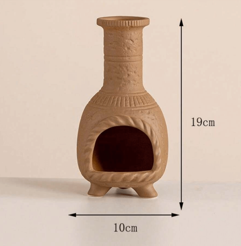Ceramic Palo Santo Smudge Holder chimney