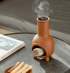 Ceramic Palo Santo Smudge Holder chimney