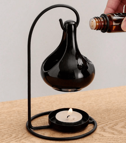 Hanging oil burner