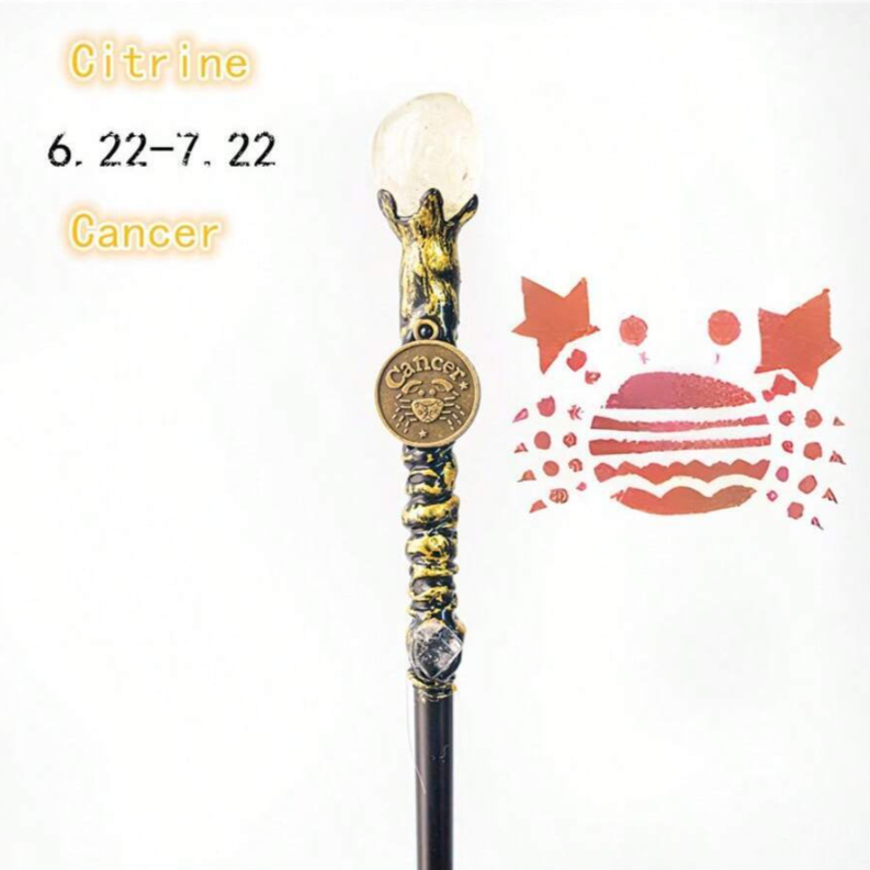 Zodiac Gemstone Wands