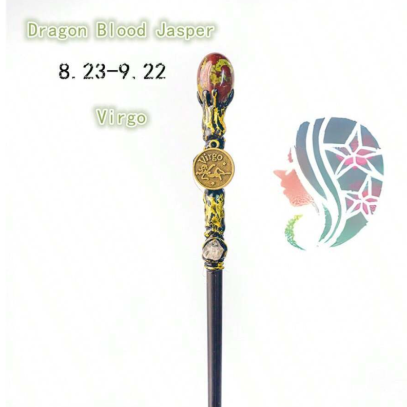 Zodiac Gemstone Wands