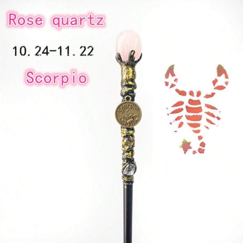 Zodiac Gemstone Wands