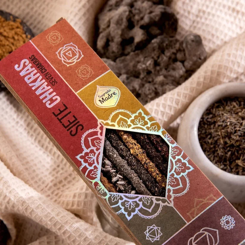 Sagrada Madre Natural Incense 7 CHAKRAS